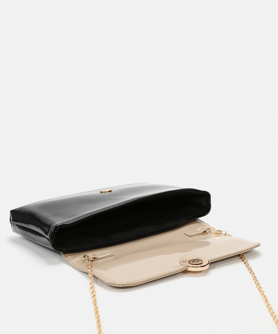 Mala bicolor detalhe metálico image number null